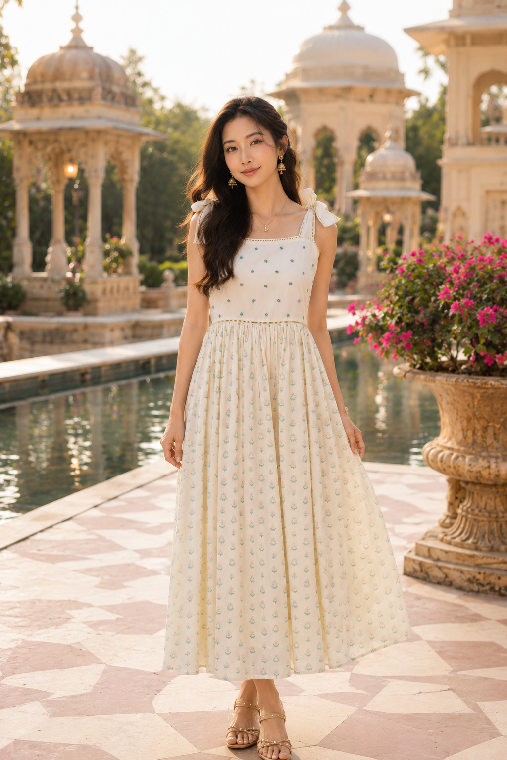 Orchard Daydream Dress - Honey Sprig