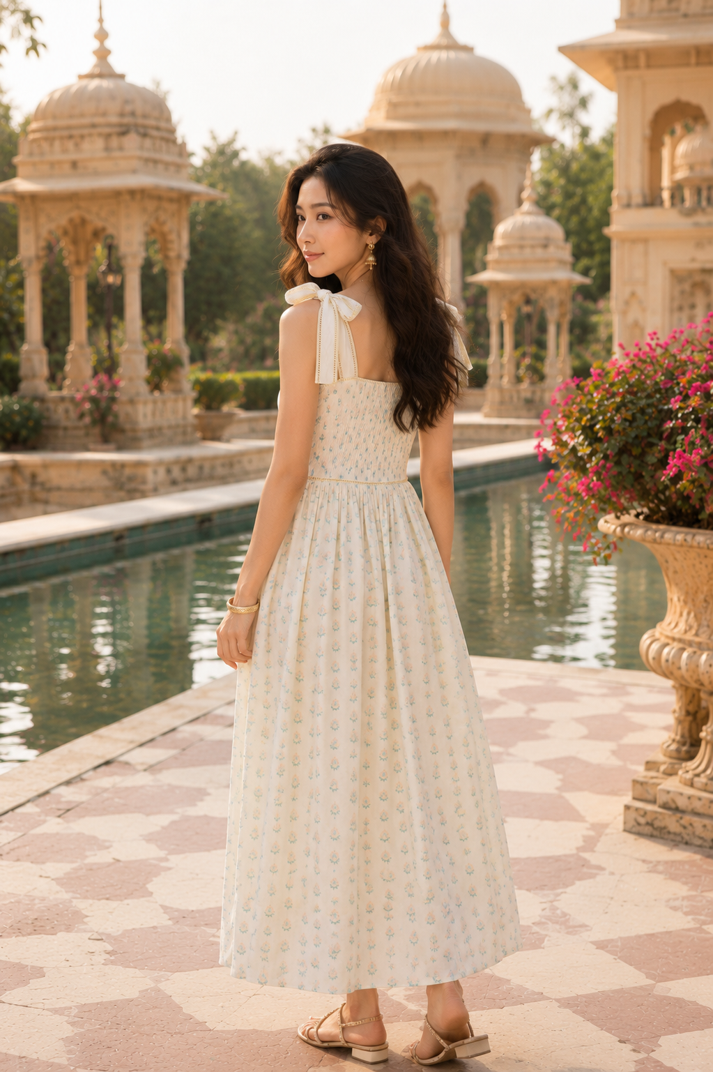 Orchard Daydream Dress - Honey Sprig