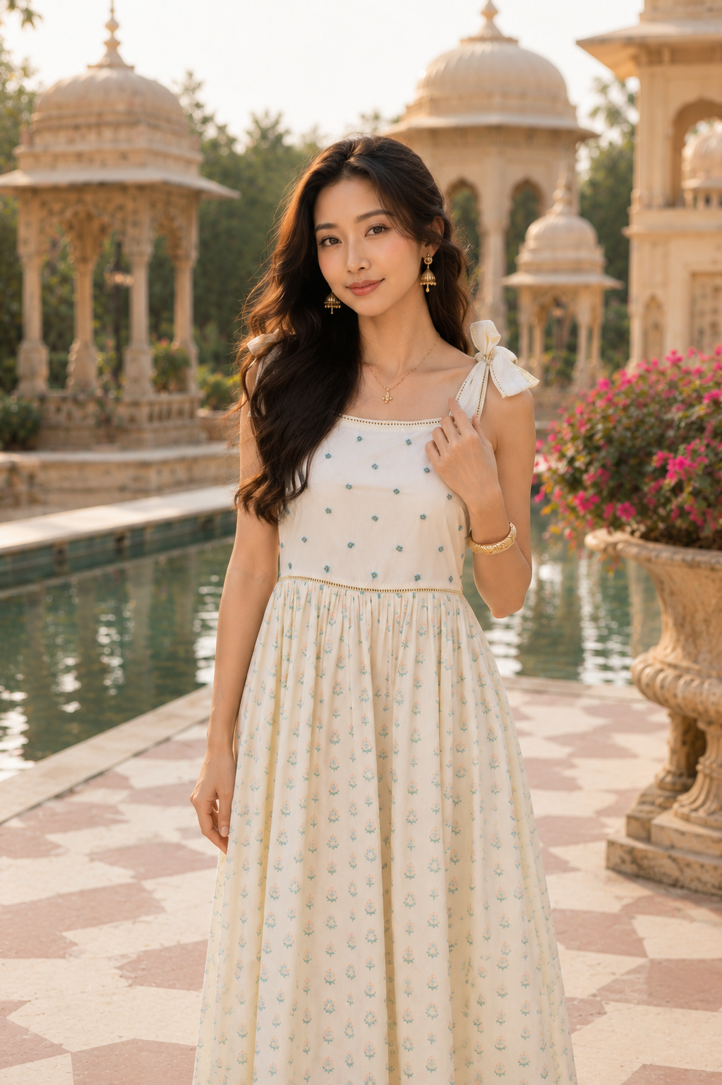 Orchard Daydream Dress - Honey Sprig