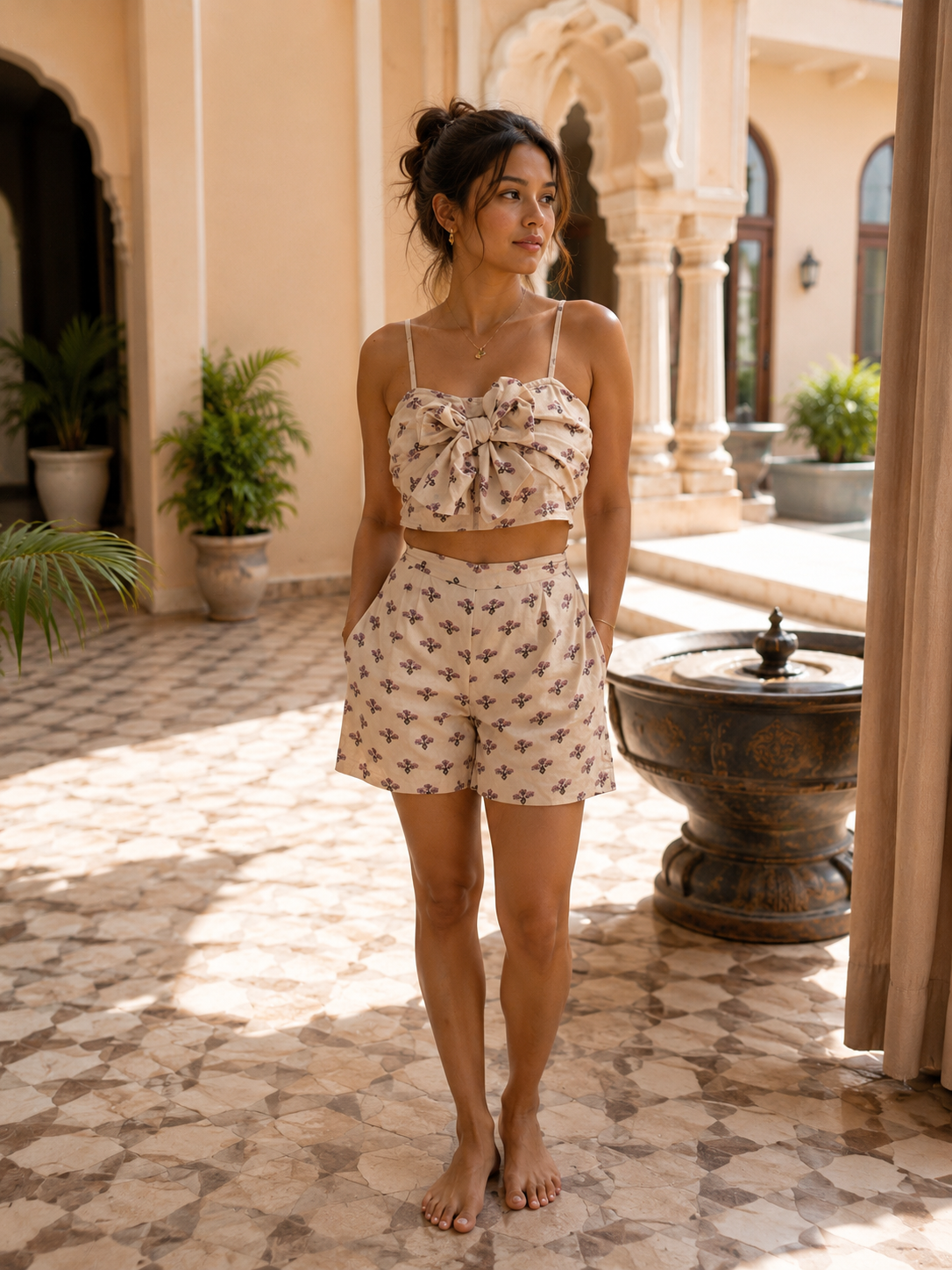 Ribbon Day Top - Lavender Kiss