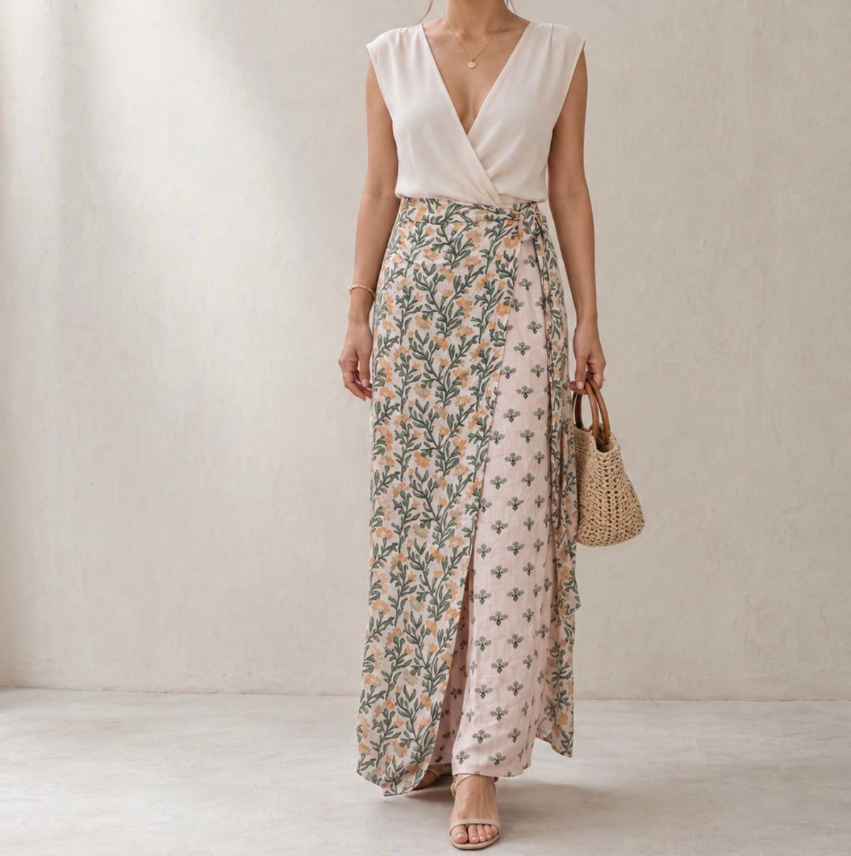 Orchard Wrap Pants - Sage Kiss