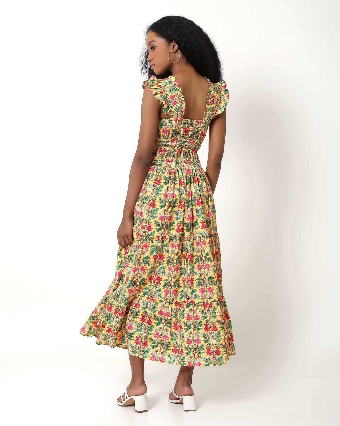 FLUTTER YOUR HEART AWAY Dress in Pineapple